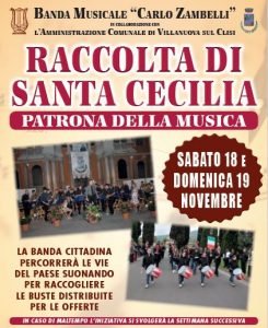 Scopri di più sull'articolo Raccolta di santa Cecilia 2017